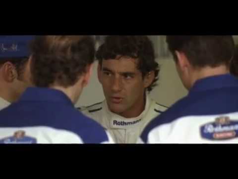 Ayrton Senna com Adrian Newey