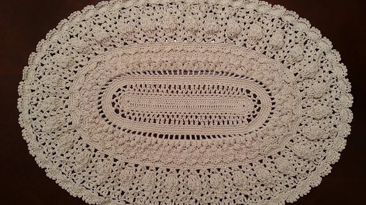 Learn to Crochet a Beautiful Oval Doily