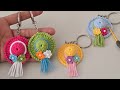 Şirin Tığ İşi Şapka Anahtarlık Tarifi | Cute & Simple Crochet Hat Keychain