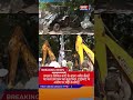 WATCH: Municipal Corporation demolishes illegal chambers outside Lucknow civil court after HC order