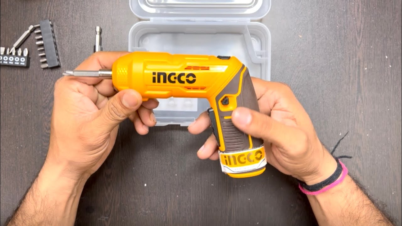 Ingco Cordless Screwdriver🪛Unboxing Review & Price || Electrician’s Screwdriver