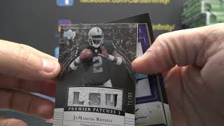 2007 Upper Deck Premier NFL Football 5 Box 1/2 Case 'Serial #s' GB