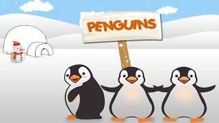 Kids preschool Memory game part 4: Penguins