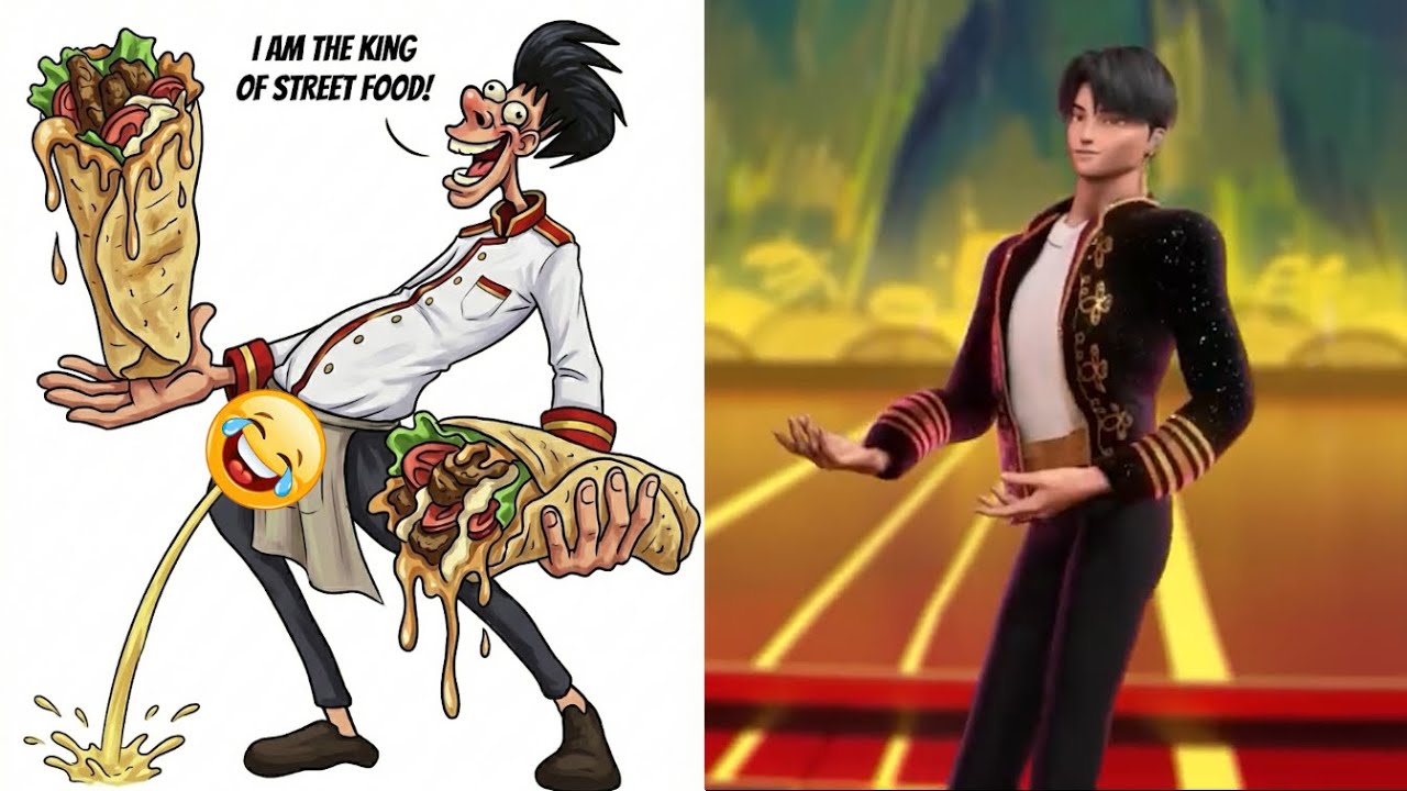 Golden Saja Boys Version  KPop Demon Hunters Animation Funny drawing Memes