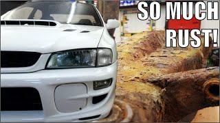 Subaru WRX GC8 Super Rusty Rear End Restoration - Part 2