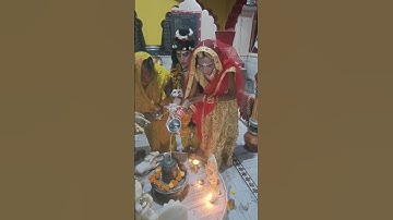 Shivling jal Abhishek Puja #Mahadev bhakti song #shivling #short video #Mahadev #trending video