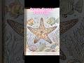 Starfish Coloring Page from Ocean Scenes Coloring Book