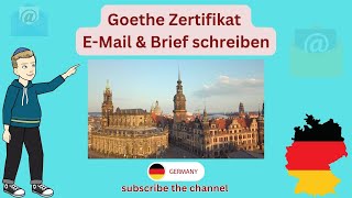 A1 A2 E-Mail & Letter writing - Briefe schreiben Beispiele || German Goethe Exam 2023