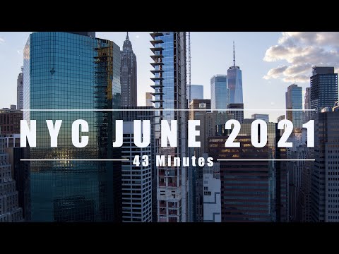 New York City Cinematic Aerials - June 2021