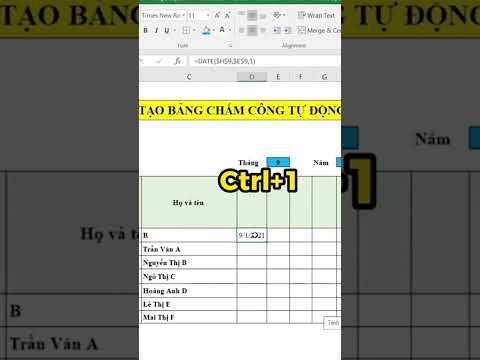 Tạo bảng chấm