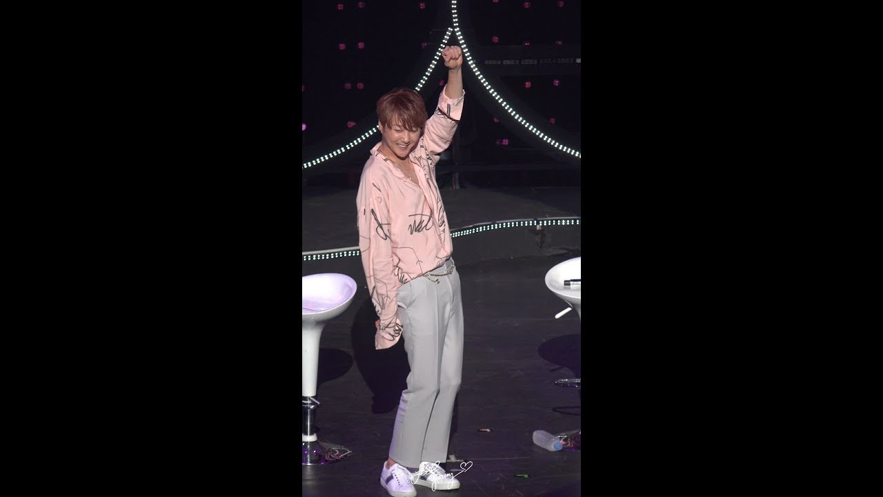 190525 신혜성 팬미팅- 레벨 추는 자신이 섹시하다고 생각한 오빠❤