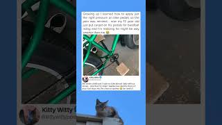 Barefoot biking just got upgraded 😊