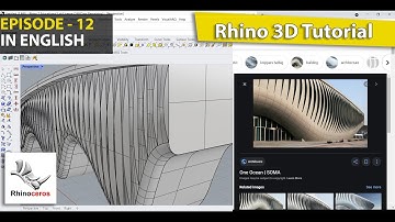 rhino 3d tutorial English | Episode 12| Real Building Into 3d Model | Ar Jeevan Kumar