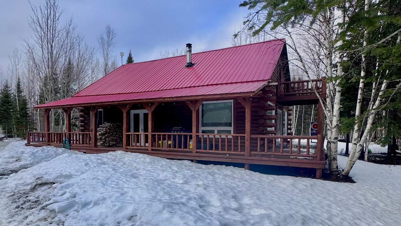 Wood stove Firewood,Log Cabin on a Off Grid Homestead ,New project ...