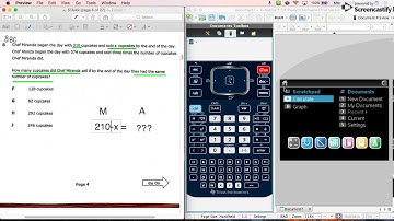 8th Grade Math STAAR problem #8: Equations (8.8C)