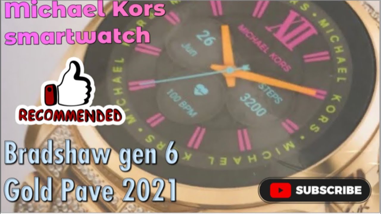 Smartwatch Michael Kors Bradshaw gen 6 