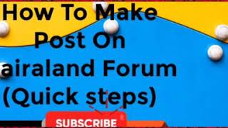 HOW TO MAKE POST ON NAIRALAND(QUICK STEPS) screenshot 1