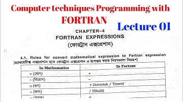 Computer techniques Programming with FORTRAN Chapter 4, Fortran Expression