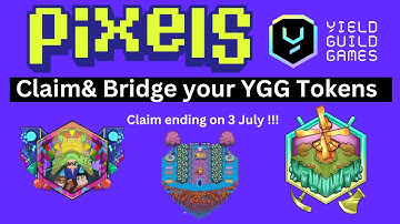 How to claim and bridge your YGG Tokens from GAP Season 3!!