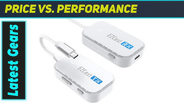 EZCast Wireless USB-C HDMI: The Ultimate iPhone 15 & Laptop Screen Mirror!