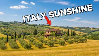 Tuscany Sky Time-Lapse | Clouds Rolling Through Italy