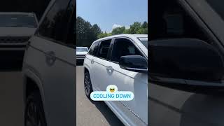 Windows down via Remote ‘22 Jeep Grand Cherokee