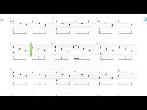 hallelujah fingerstyle tab with melody