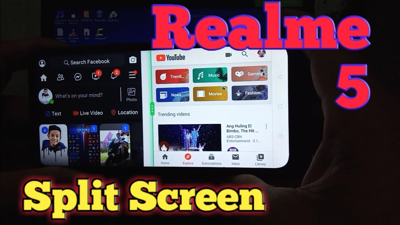 Split Screen How To Enable Split screen In Realme Realme 5 Tips And 