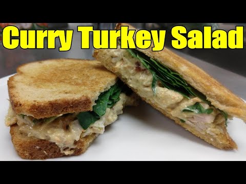 Curry Turkey/Chicken Salad Recipe [Good for Leftover Turkey]