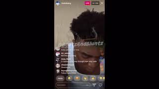 Fredobang plays nba youngboy new song on ig live