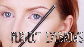 How to Get Perfect Eyebrows - Makeup Tutorial
