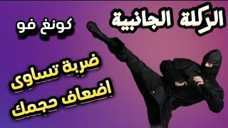 تعليم الدفاع عن النفس | الركلة الجانبية تساوى أضعاف حجمك كونغ فو محمد المهدى