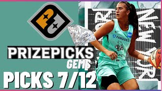 WNBA PRIZEPICKS | PROP PICKS | WEDNESDAY |  | WNBA BETTING | BET PROPS