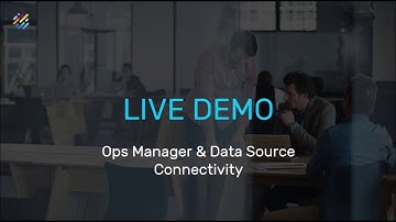 GigaSpaces Ops Manager & Data Source Connectivity Demo