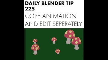 Daily Blender Tip 225 - Link animation data and unlink it (Blender 2.8)