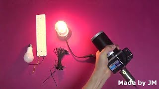 DC 220V Generator Experiment(Hand Crank Phone Charger)
