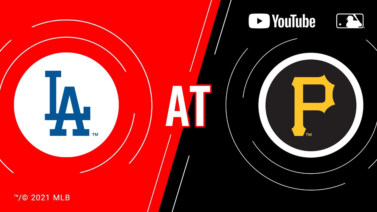 Dodgers at Pirates MLB Game of the Week Live on YouTube