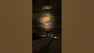 سبحان الذى خلق الأزواج كلها سبحان الله العظيم #سورة_يس #قرآن