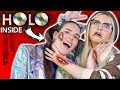 I'M HOLO INSIDE! Holographic scar makeup ft. Glam&Gore