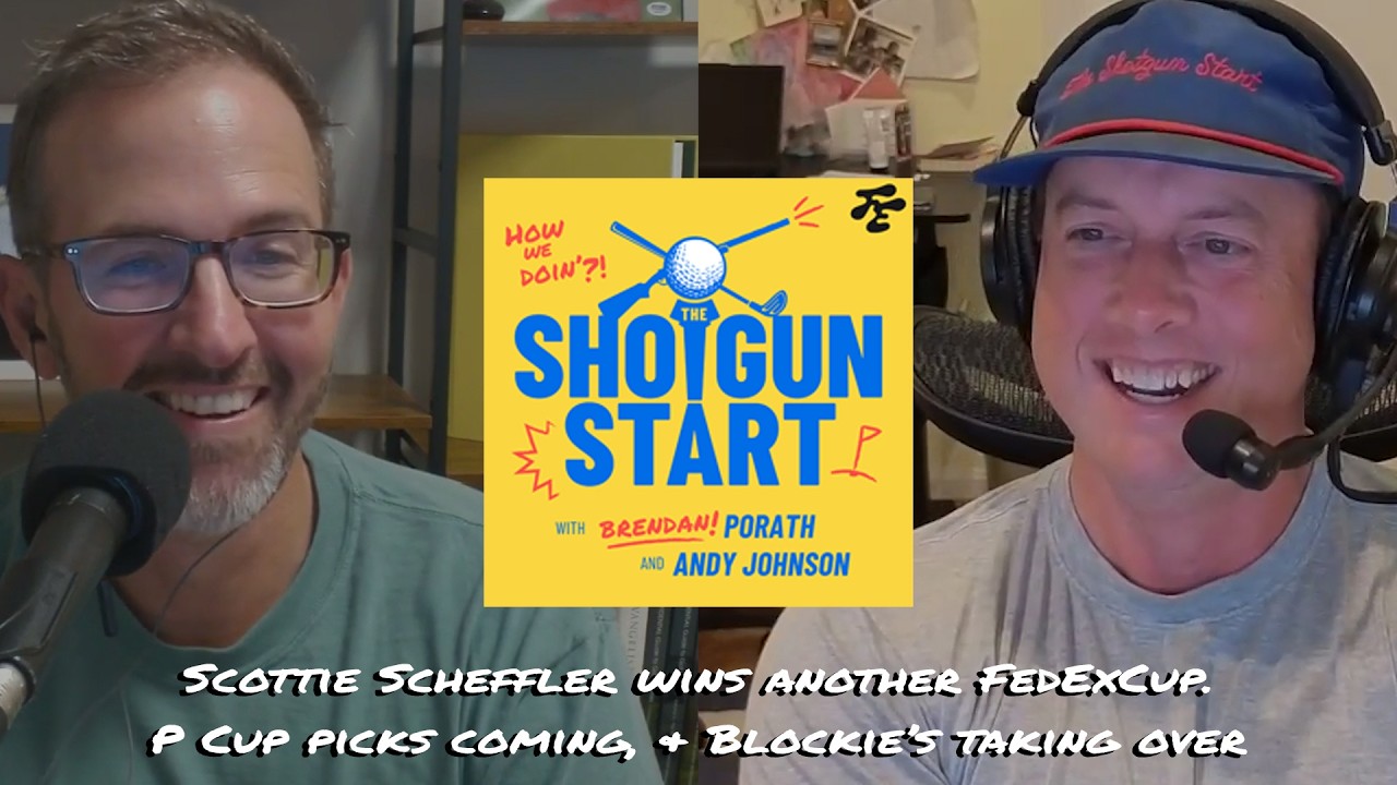 Scottie Scheffler wins the FedExCup again & Blockie's Champions Tour takeover | The Shotgun Start