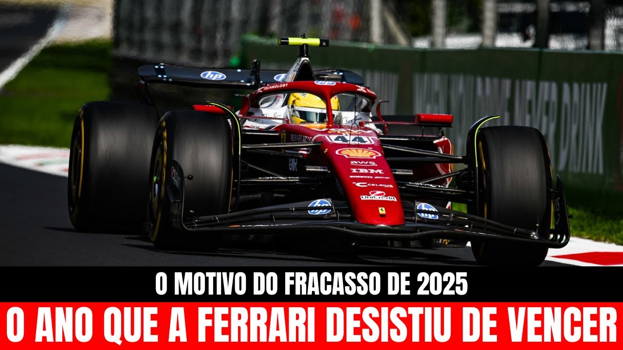 FERRARI ABANDONA 2025: O Grande Risco de Hamilton e a Aposta em 2026
