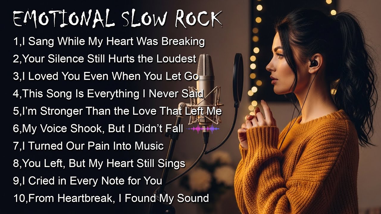 Emotional Slow Rock Ballads 2026 | Heartbreak to Healing | Powerful Sad Love Songs