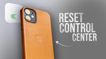 How to Reset Control Center on iPhone iOS 18 (tutorial)