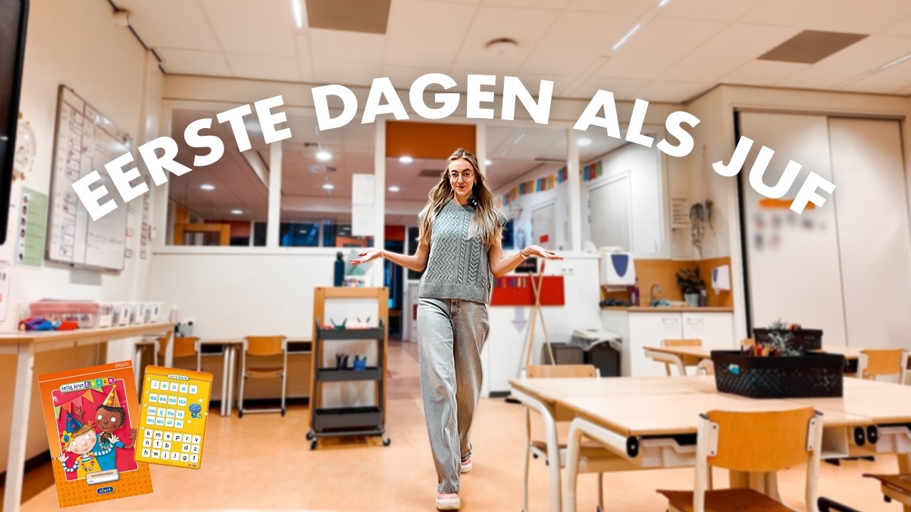 mijn eerste dagen als juf...