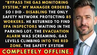 My Boss Told Me To Shut Down Gas Safety Before EPA Audit, So I Did, He Got...