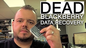 How to recover data from a Dead BlackBerry