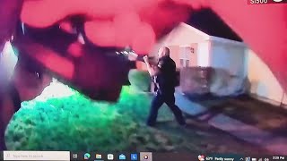 Ontario police release bodycam video of hourslong hostage situation where officer, woman were shot