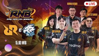 BARU MULAI UDAH PANAS DERBY KLASIK RRQ HOSHI VS EVOS MPL ID S18 RNB EP 1