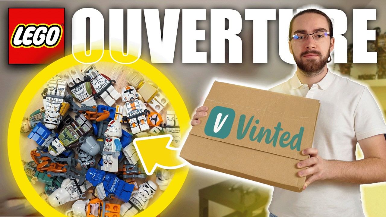 26 FIGURINES LEGO pour 3€ ?! | Ouverture de colis