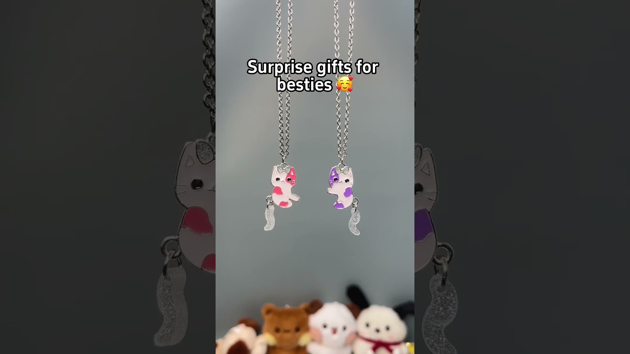 Link in Bio!🥰 BFF Necklace, Friendship Necklaces, Best Friend Necklaces, Gift for Best Friend